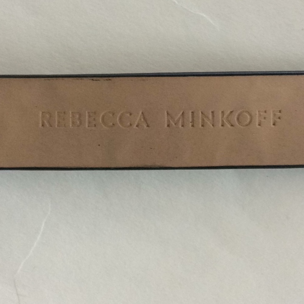 Rebecca Minkoff round belt bag (note FLAWED 3 jewels missing) - Picture 8 of 10